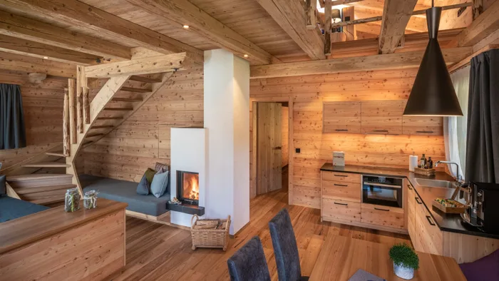 Spazi e finiture in legno